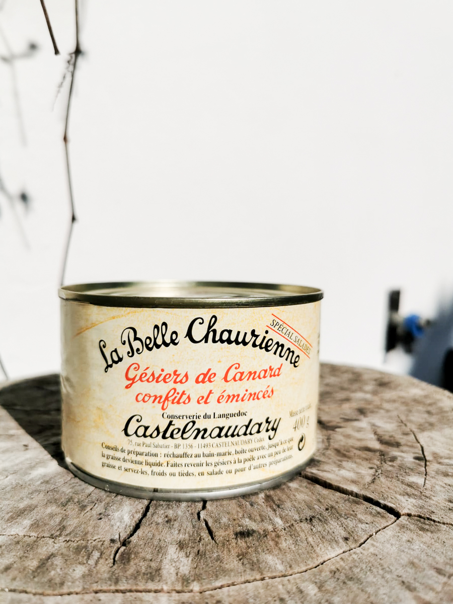 Gésiers de Canard skivade 400 g