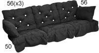 HAMMOCKDYNA LÅG NADIRA BLUE - 2