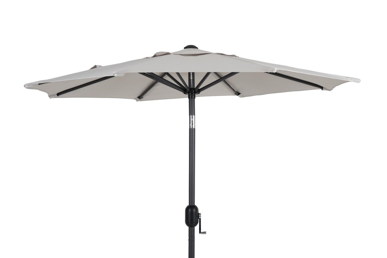CAMBRE PARASOLL Ø200 GRÅ/KHAKI
