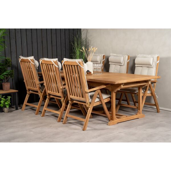 KEDUM POSITIONSTOL TEAK - 4