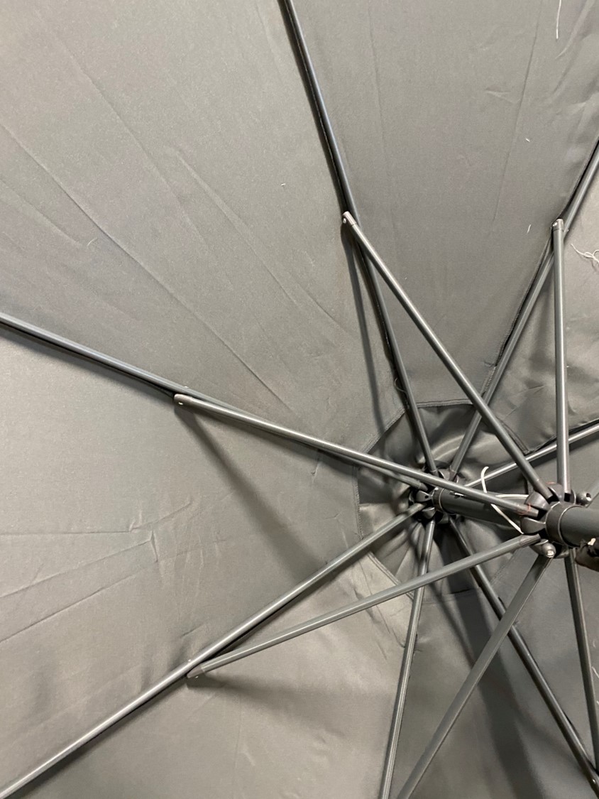 PARASOLL Ø300 ANTRACIT/GRÅ - 2