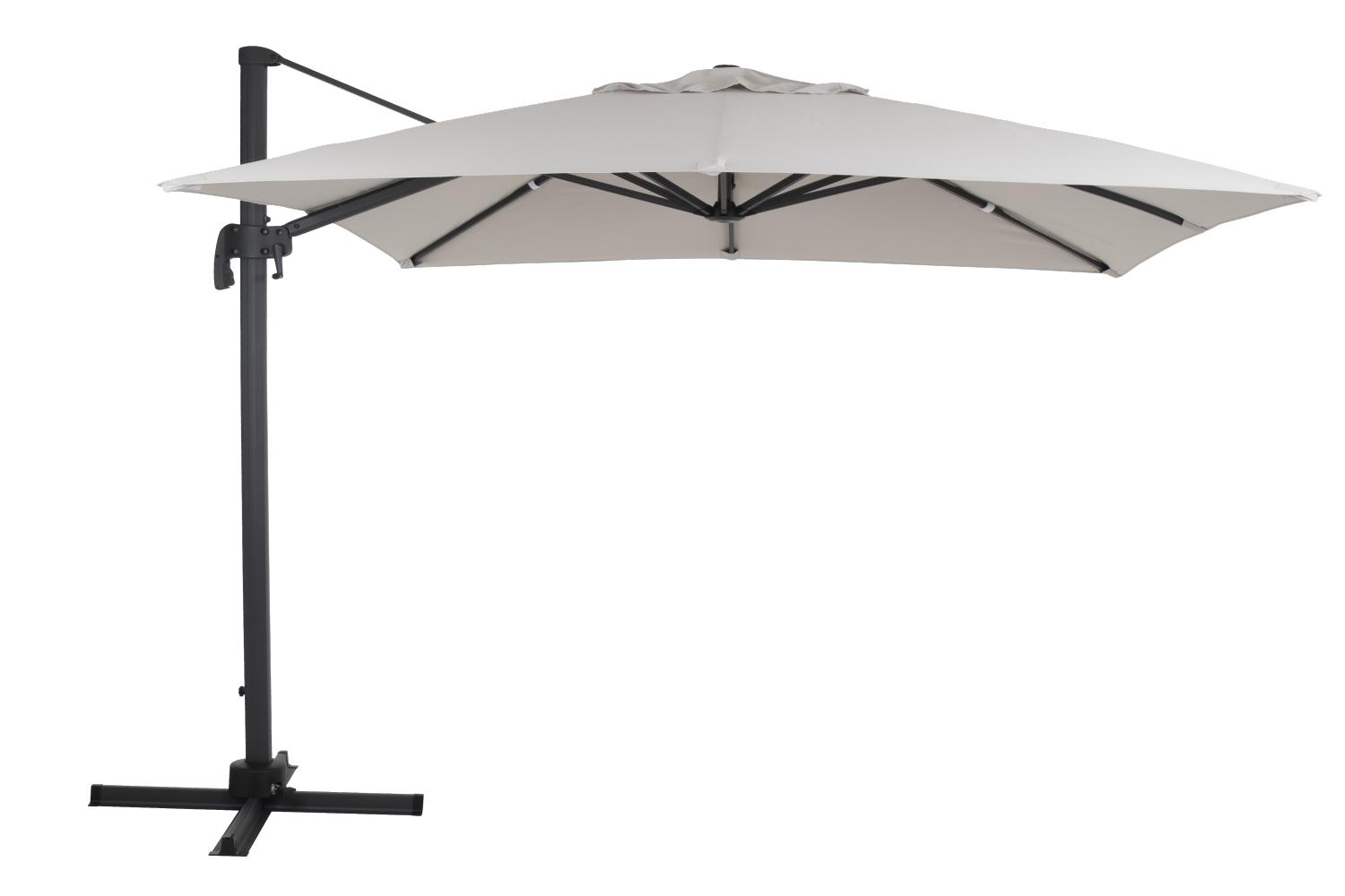 LINZ PARASOLL 300x300 ANTRACIT/KHAKI