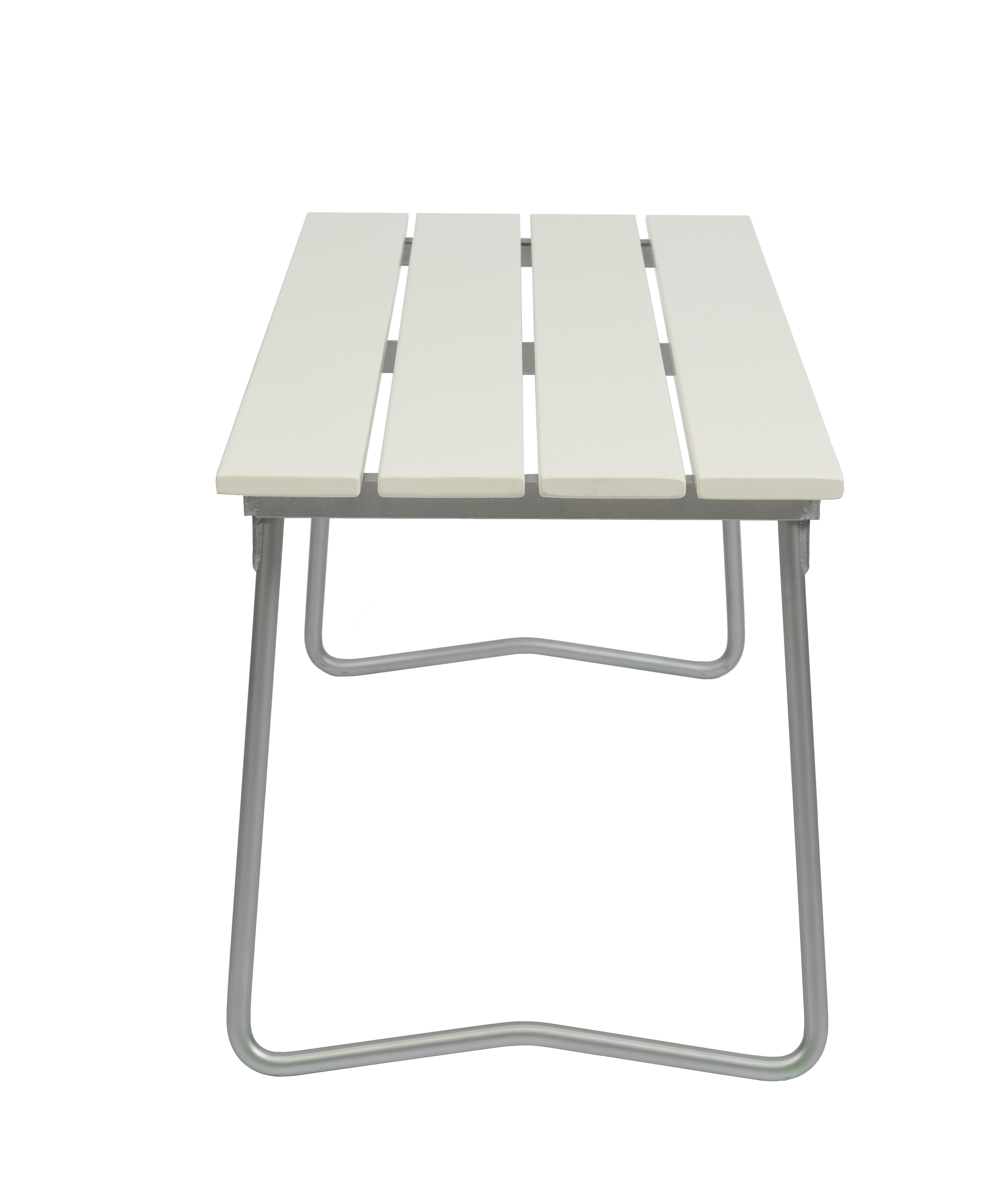 GRYTHYTTAN BÄNK 8 VITLACKAD EK - 2