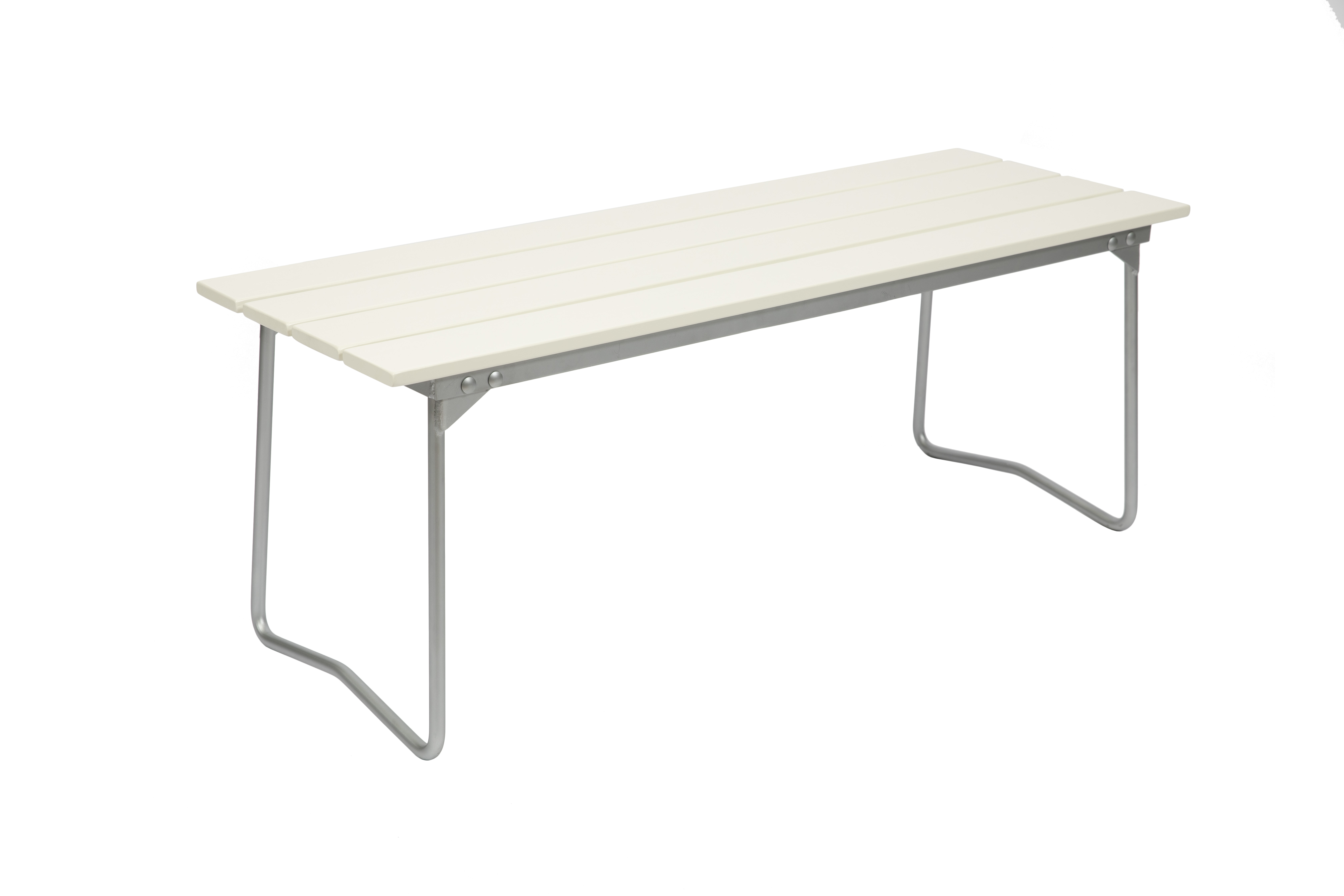 GRYTHYTTAN BÄNK 8 VITLACKAD EK - 3