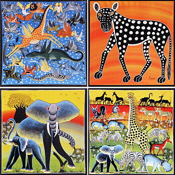 Vykort Tingatinga