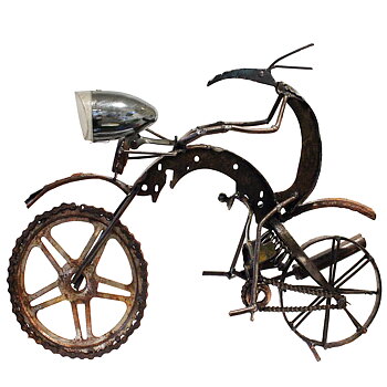 Metallskulptur mc