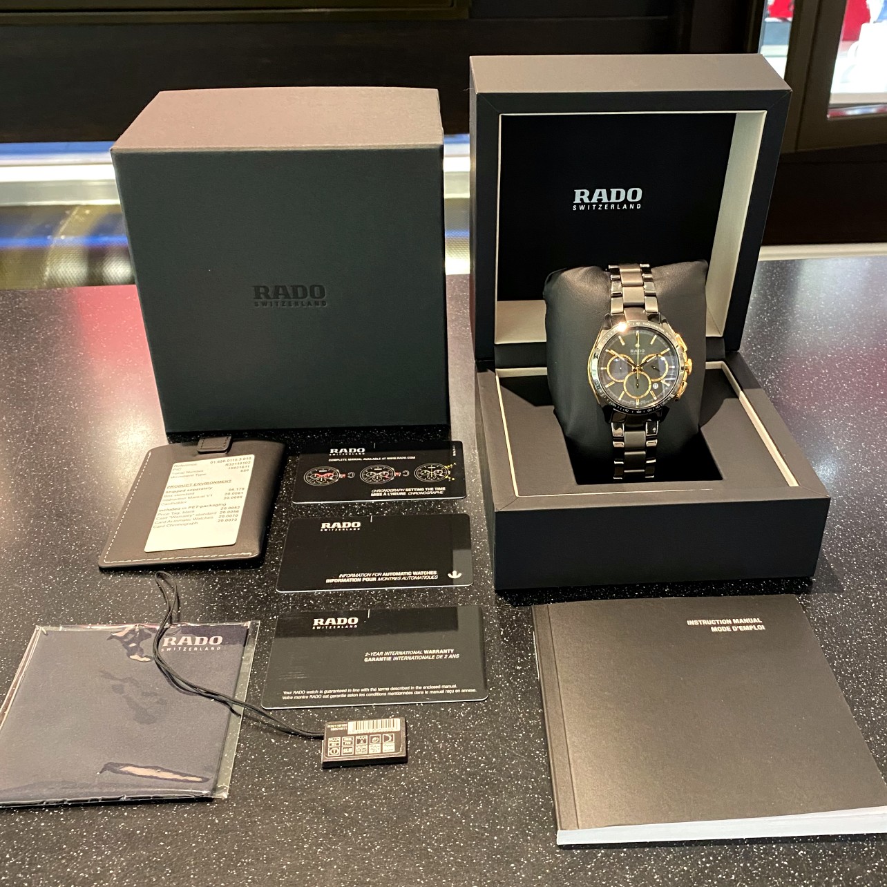 SÅLD 30 nov 2020 för 24.900:-  Rado Hyperchrome Kronograf - 3