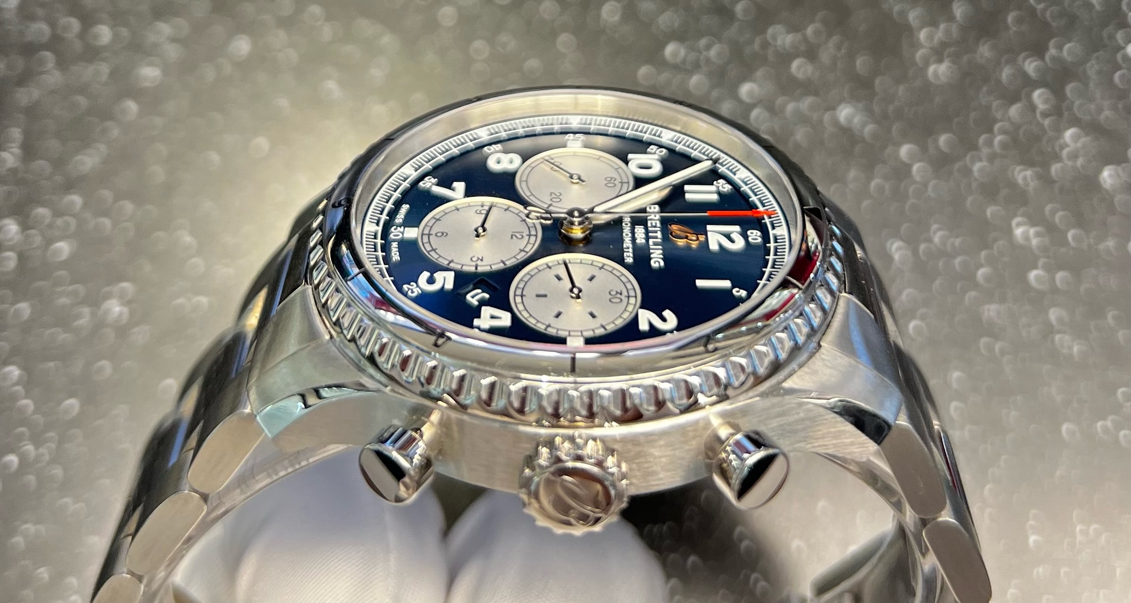 SÅLD 16 januari för 39.900:- Breitling Aviator 8 B01 43 Chronograph - 6