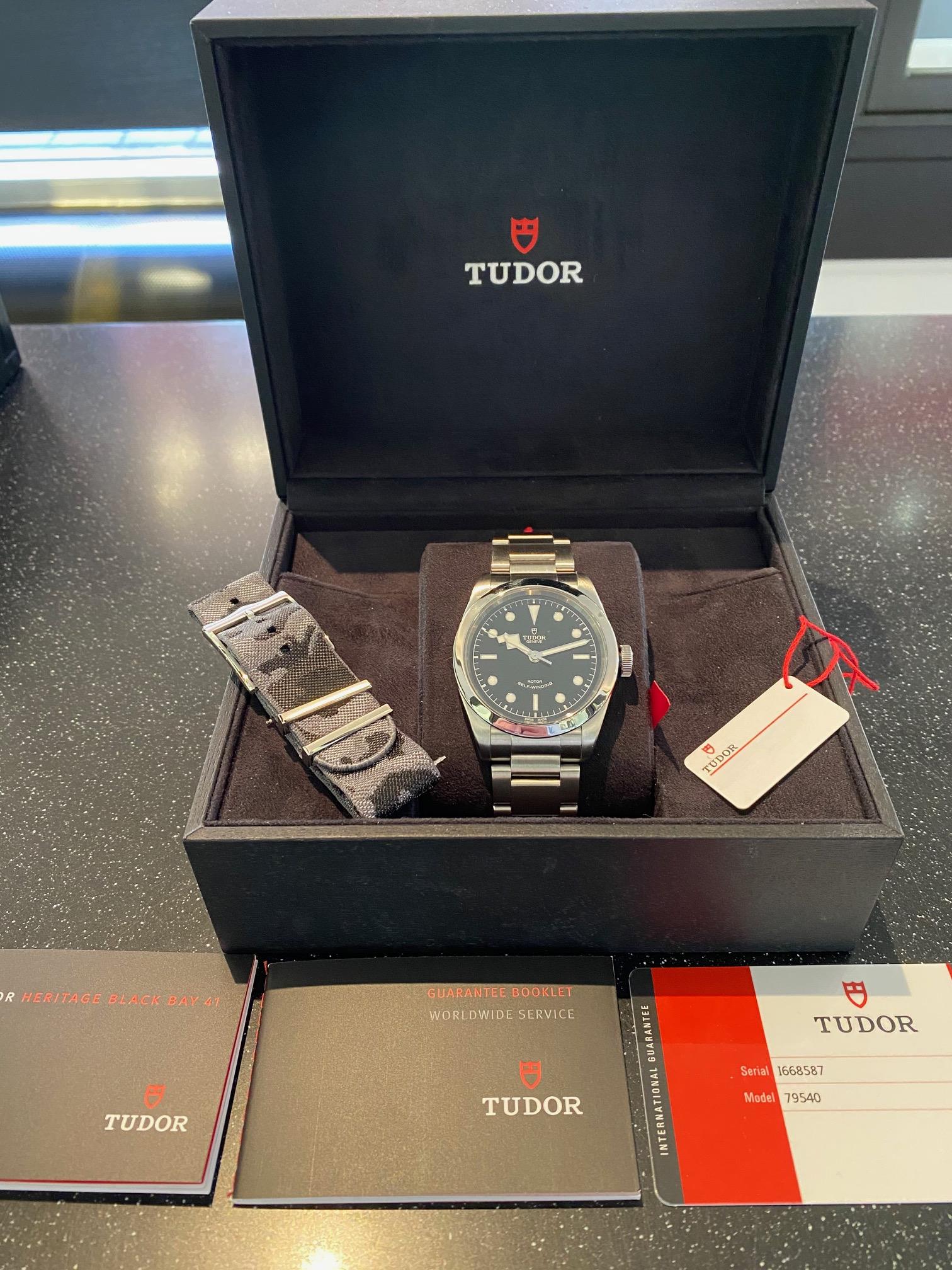 SÅLD 6 april 2021 för 18.900:- Tudor Black Bay Heritage