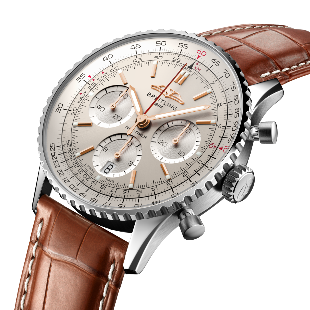 Breitling AB0139211G1P1 Breitling Navitimer B01 Chronograph 41 silver