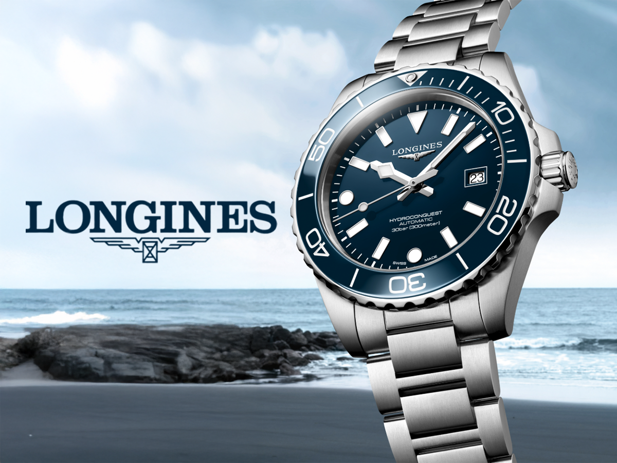 Longines Hydroconquest 39 blå