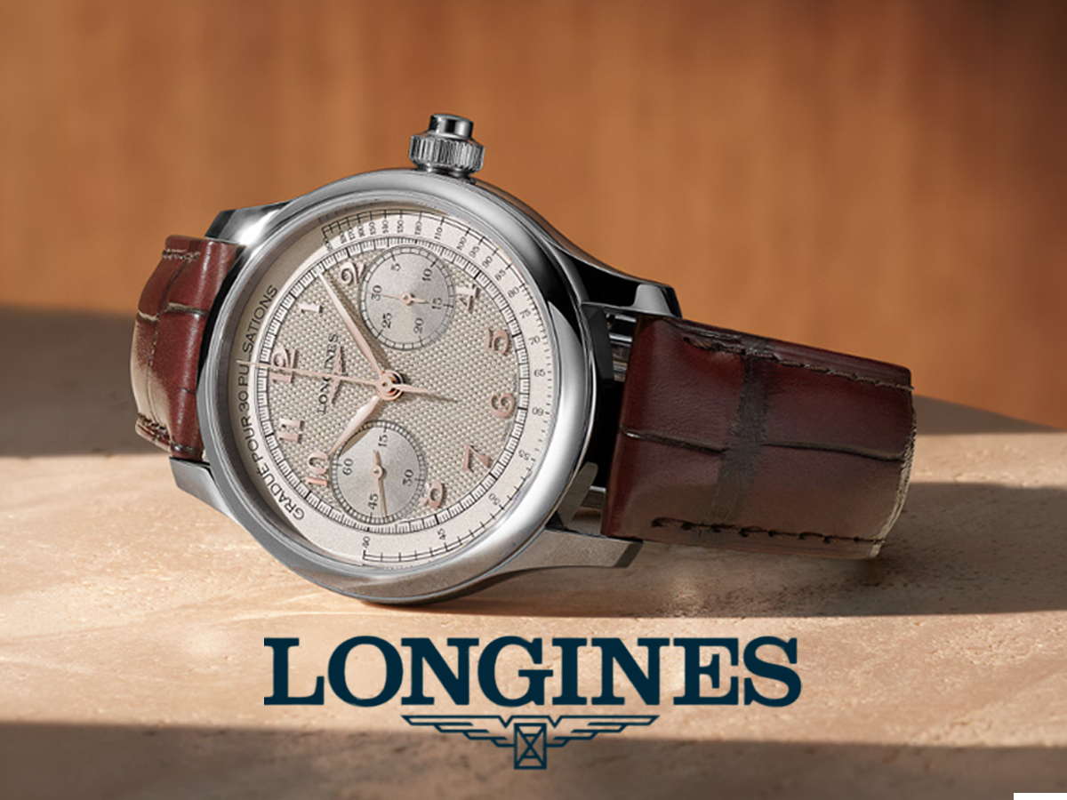 Longines Master Collection Chrono Monopusher 41 ivory