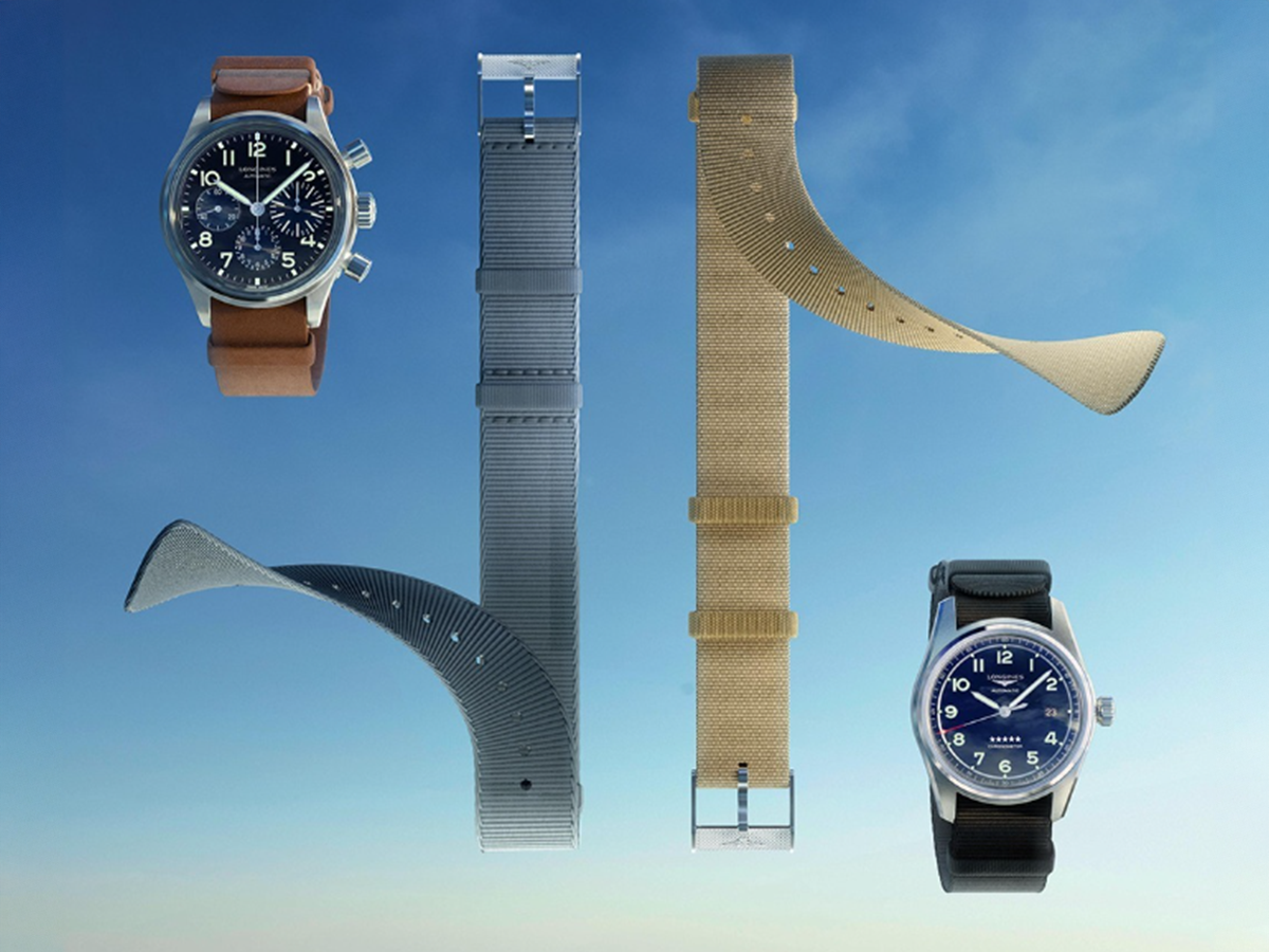 Longines grönt nato band