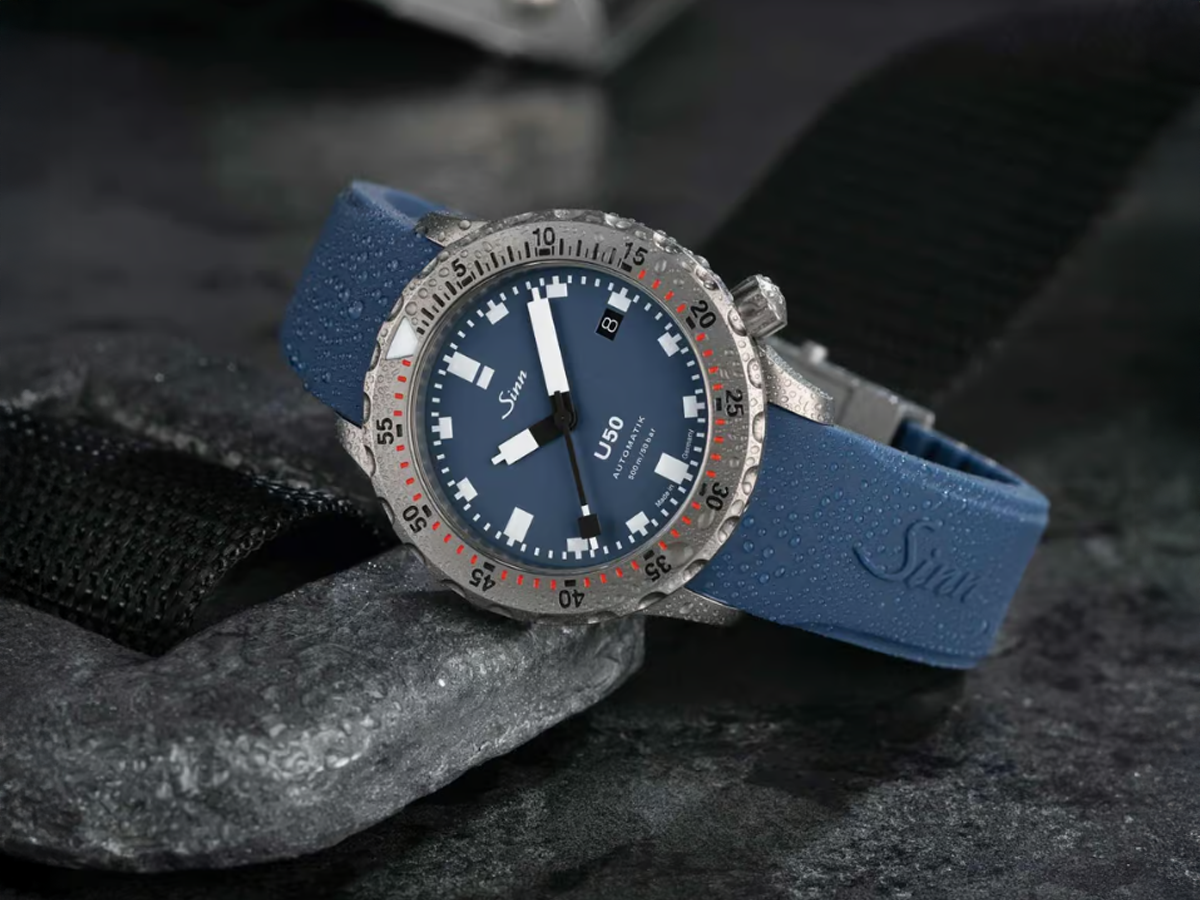 Sinn U50 B integrerat silikonband med viklås