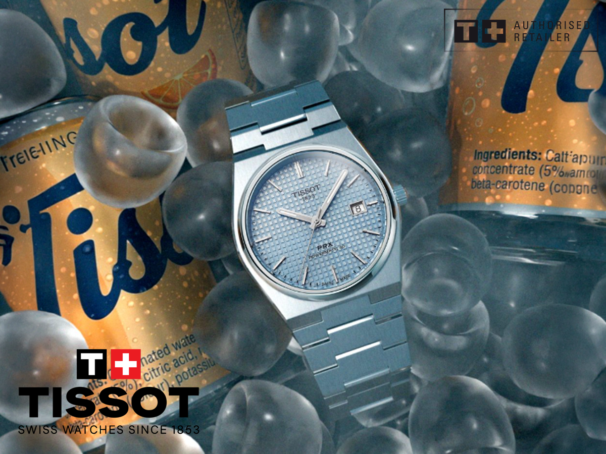 Tissot PRX 40 Powermatic 80 isblå