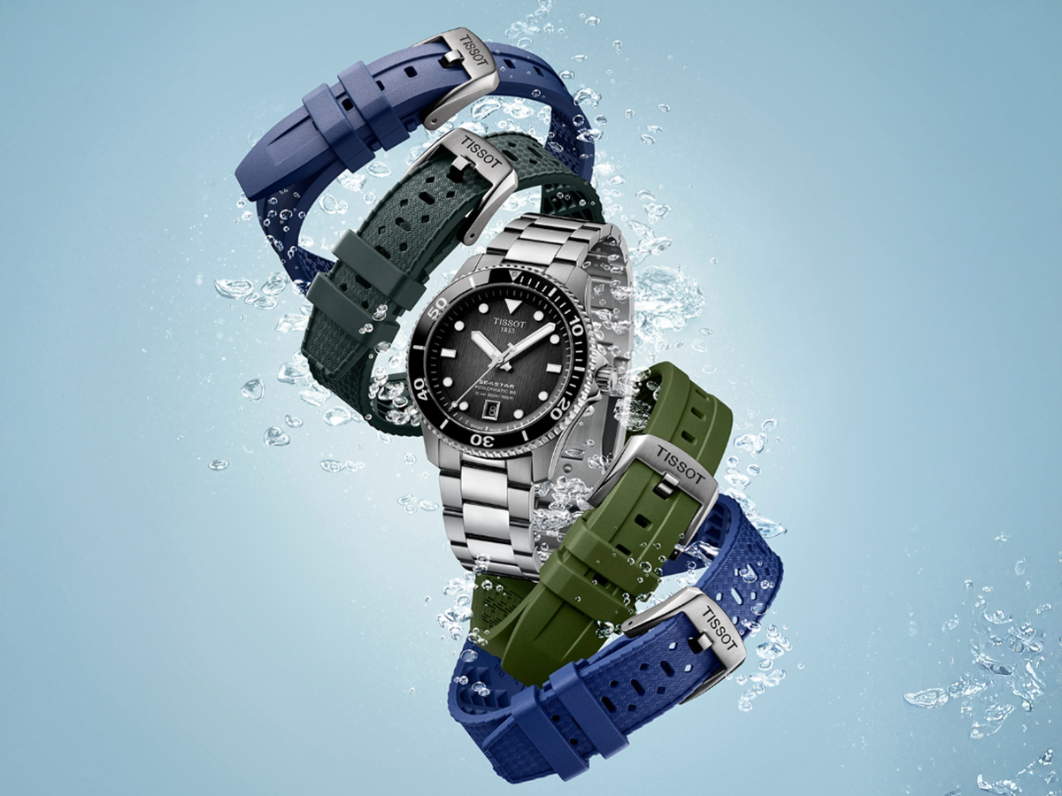 Tissot T-Touch Connect Solar gummiband med C-spänne
