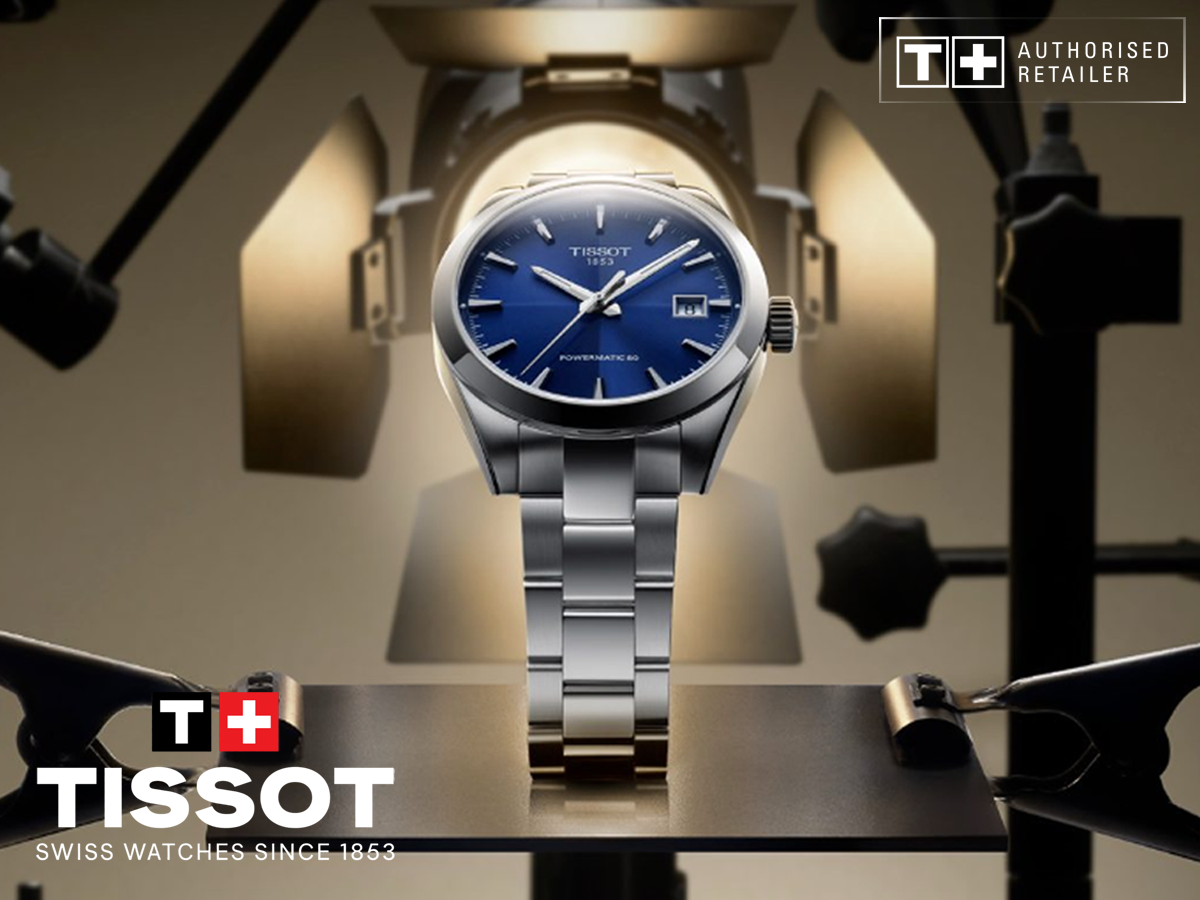 Tissot Gentleman 38 blå