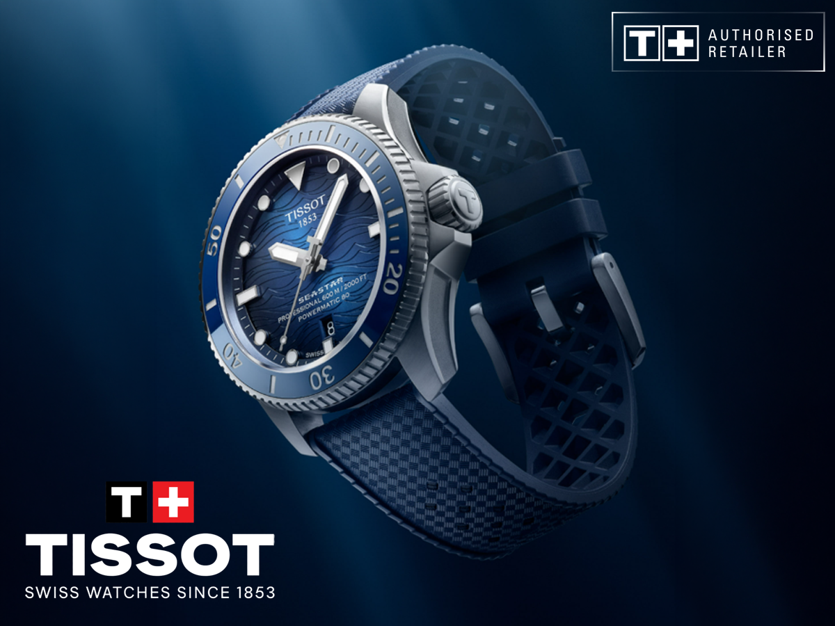 Tissot Seastar 2000 44 blå