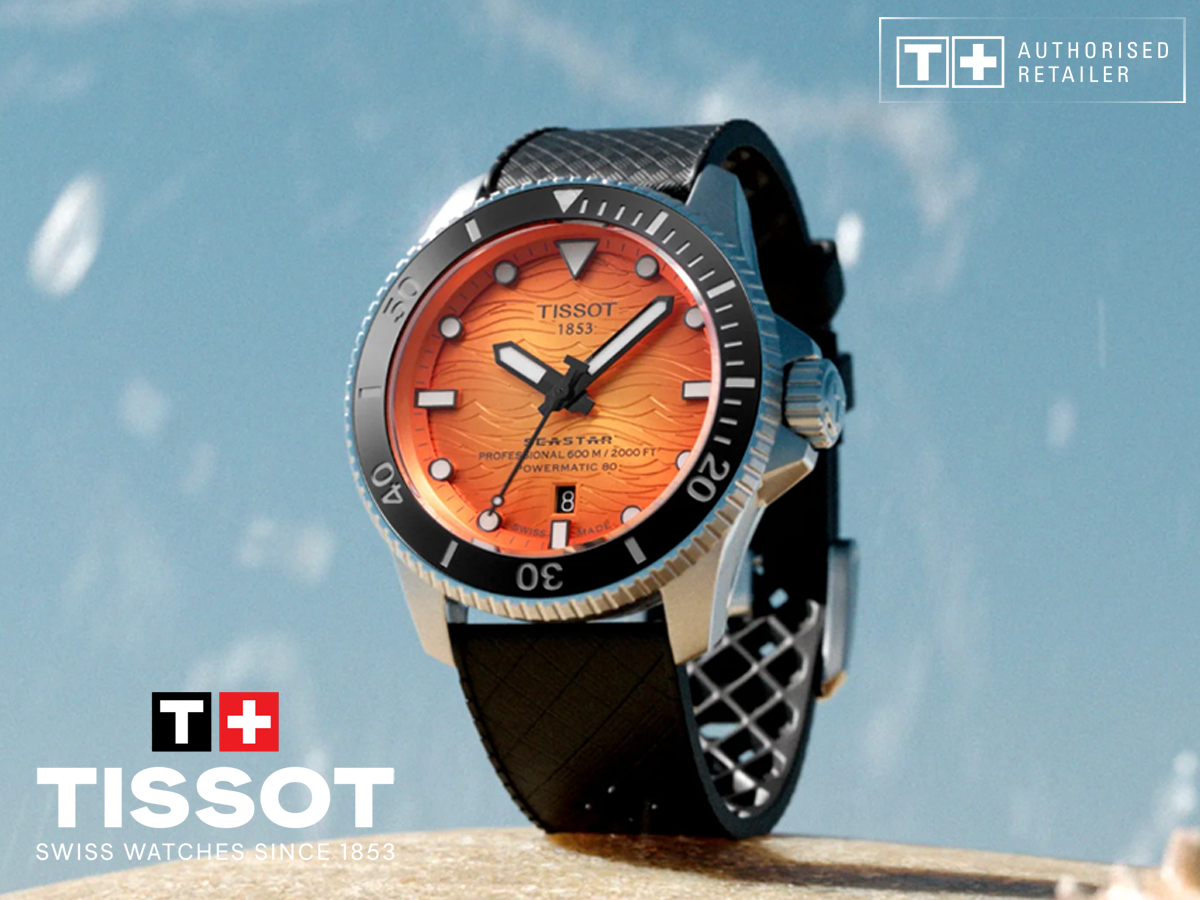 Tissot Seastar 2000 44 orange