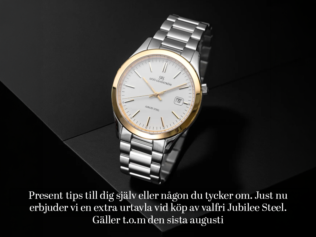 Sjöö Sandström Jubilee Steel Lady vit bic 32