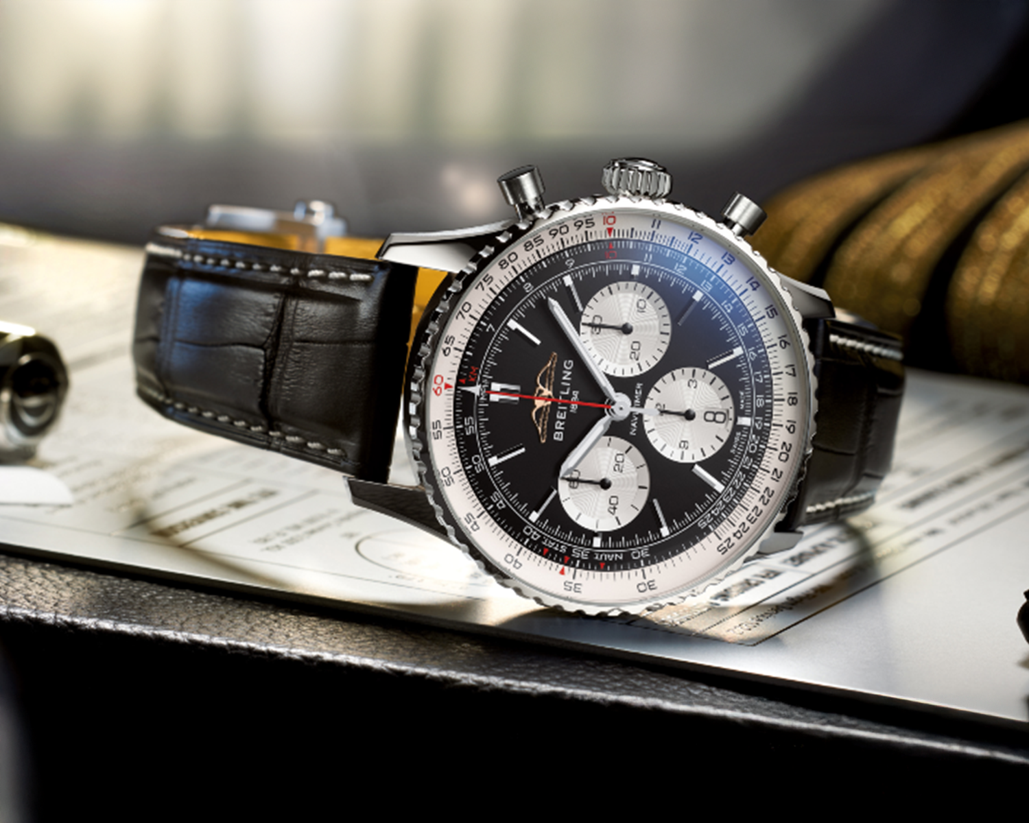 Breitling Navitimer B01 Chronograph 43 svart