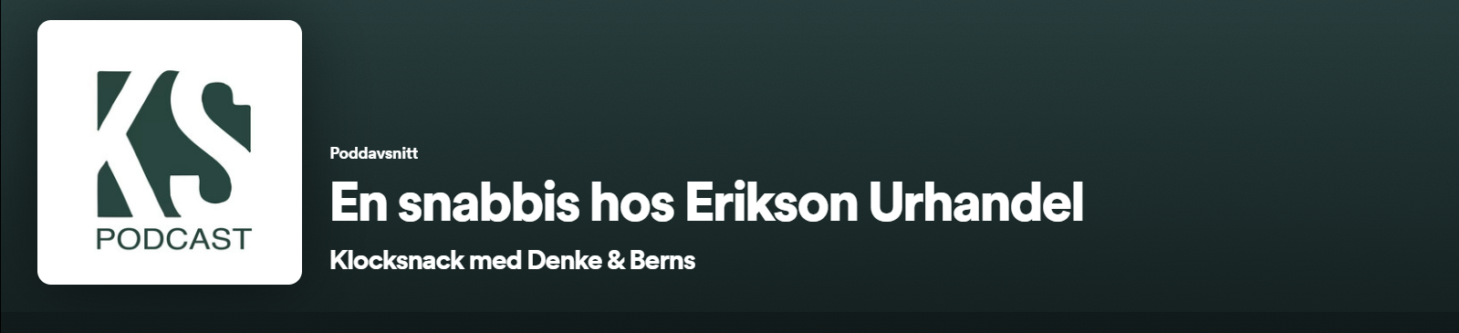 Erikson Urhandel podd KS