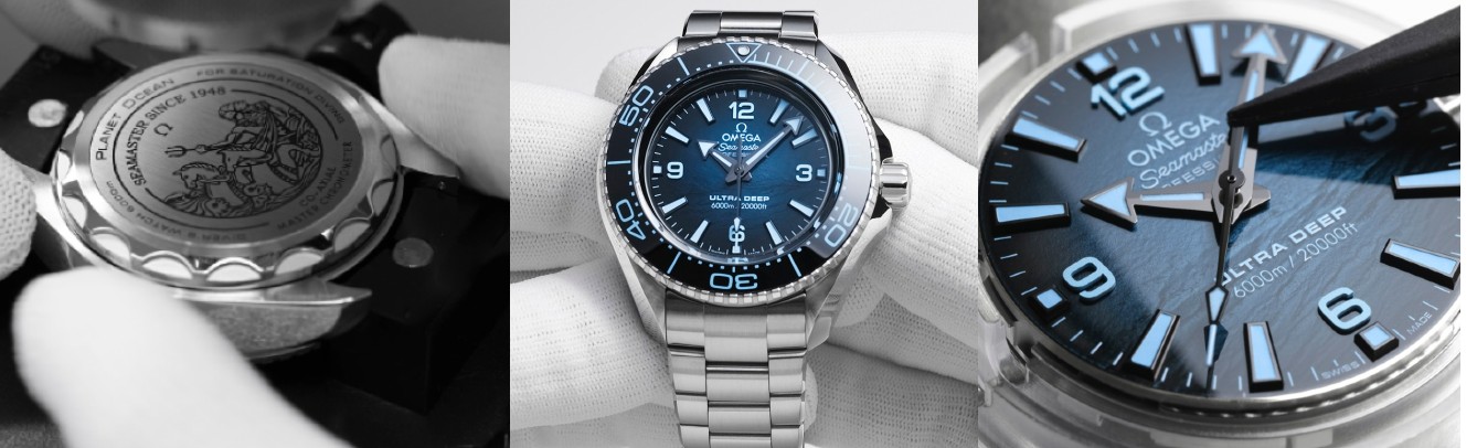 Omega Seamaster 300 Master Co-Axial Chronometer 41 blå - Erikson Urhandel