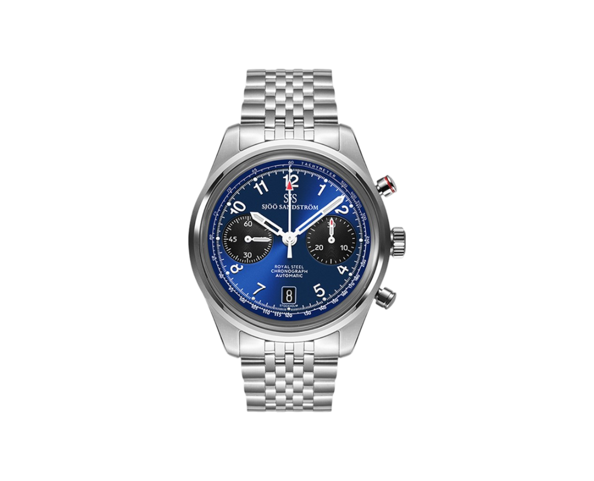 Sjöö Sandström Royal Steel Chronograph