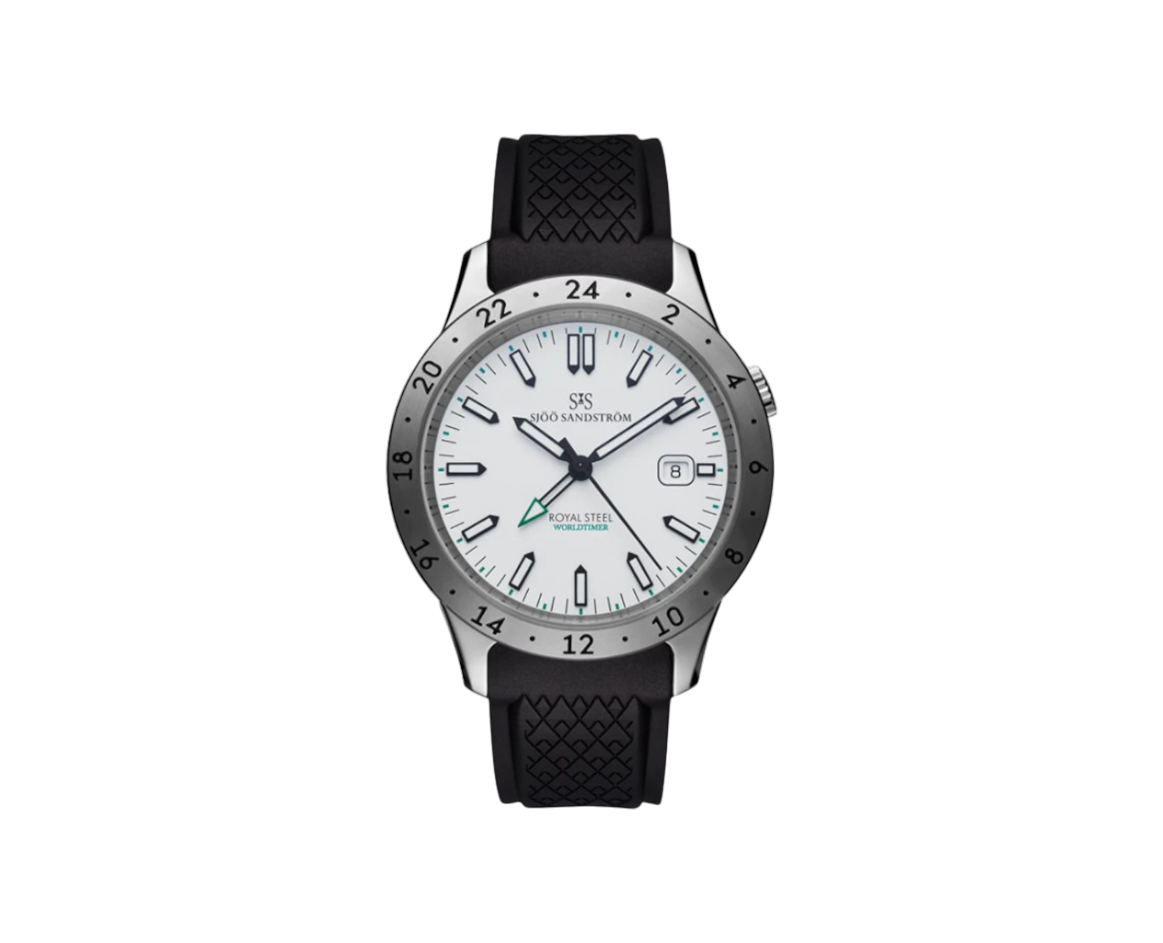Sjöö Sandström Royal Steel Worldtimer