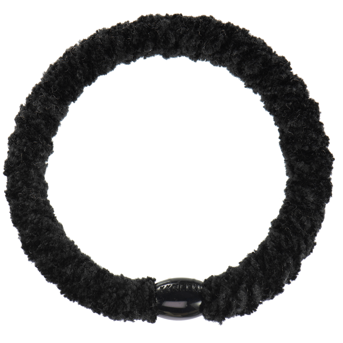 Hårsnodd Kknekki Velvet Black