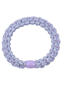 Ny! Hårsnodd Kknekki lace dusty lavender glitter 