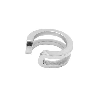 SPLIT CUFF SILVER • SINGELÖRHÄNGE