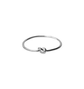 KNOT RING • SILVER