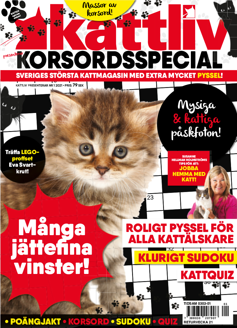 Lösnummer Kattliv Presenterar 1/2021