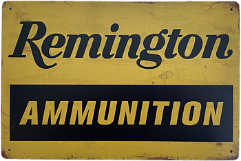 Plåtskylt Remington