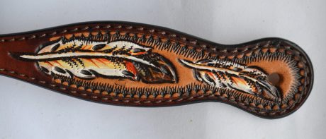 Sporremmar Turquoise Cross Coco Feather | Dam & Ungdom - 4