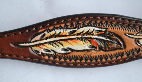 Sporremmar Turquoise Cross Coco Feather | Herr - 2