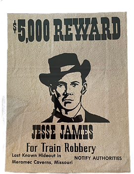 Poster Reward Jesse James