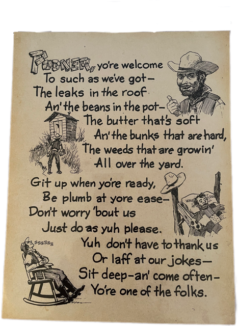 Poster Yo're welcome