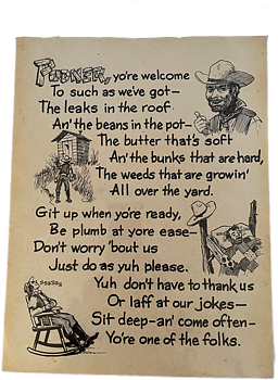 Poster Yo're welcome