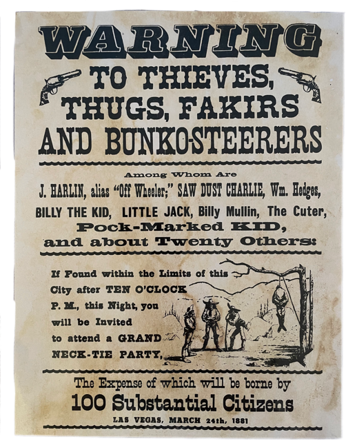 Poster Warning