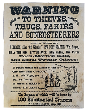 Poster Warning