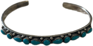 Armband Silver & Turkoser