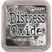 Distress Oxide Ink Pad - BLACK SOOT - Tim Holtz, Ranger