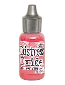 Distress Oxide Re-inker - FESTIVE BERRIES - Tim Holtz, Ranger