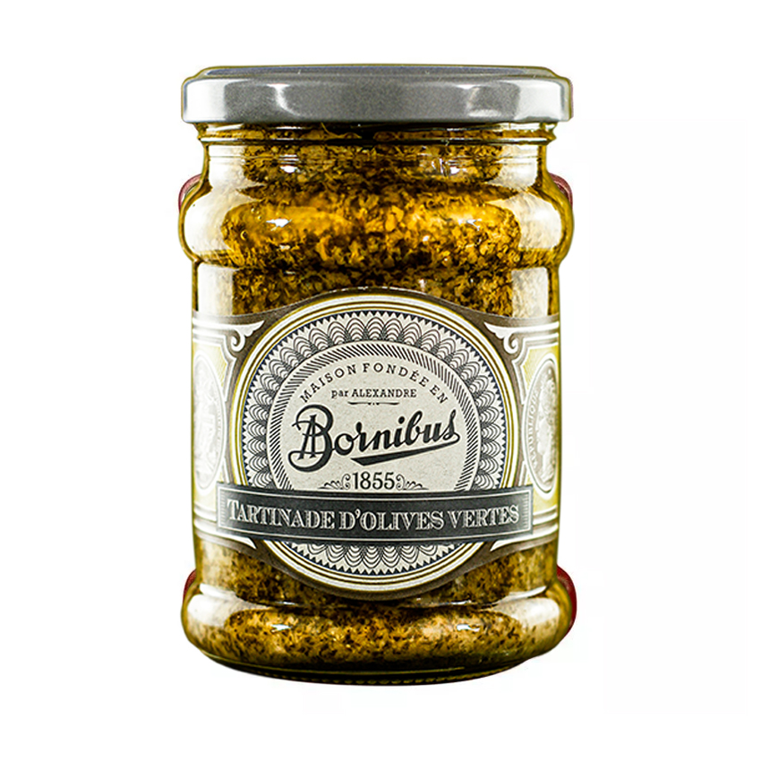 Tartinade d'olives vertes
