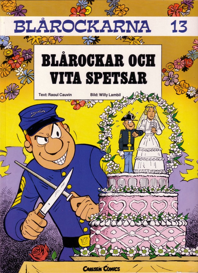 Blårockarna 13 Blårockar och vita spetsar