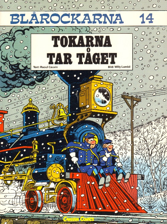Blårockarna 14 Tokarna tar tåget