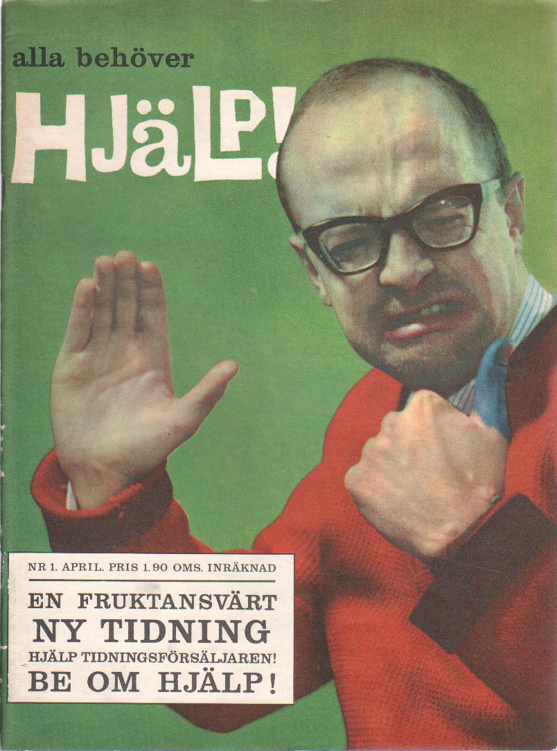 Hjälp! 1962 nr 1, En fruktansvärt ny tidning, begagnad