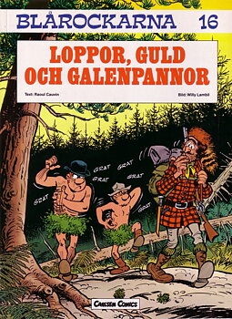 Blårockarna 16 Loppor, guld och galenpannor